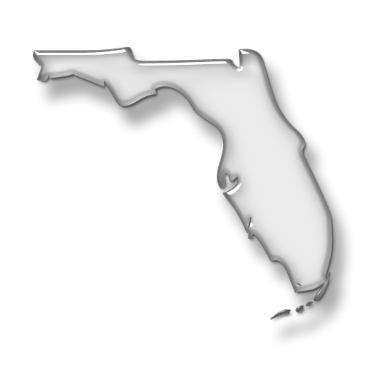 State outline of Florida